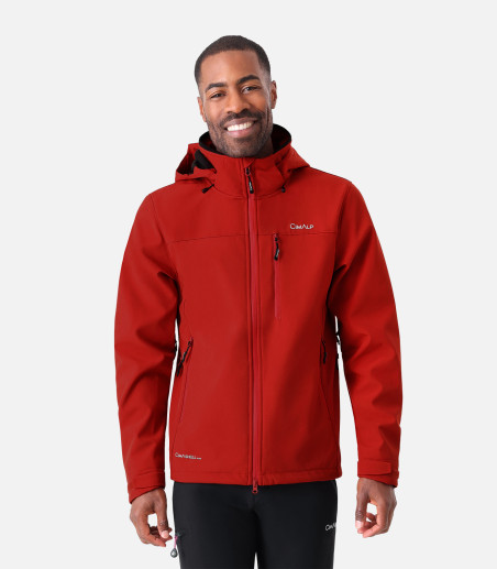 Chaqueta Softshell 3 capas con capucha