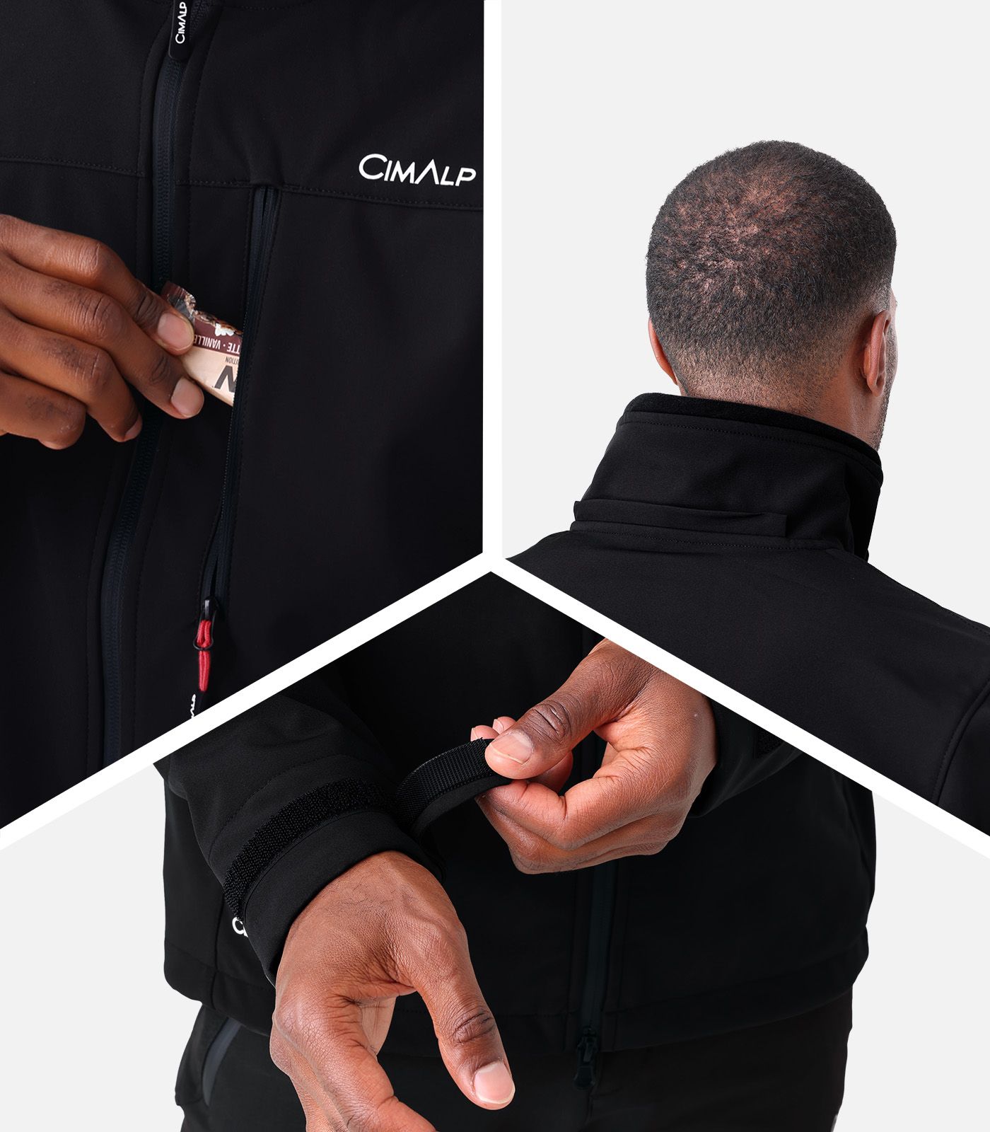Chaqueta Softshell 3 capas para Hombre | Cimalp