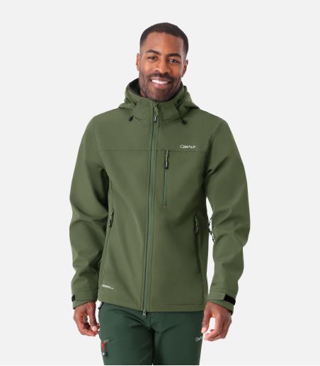 Wasserdichte Softshelljacke mit CimaShell®