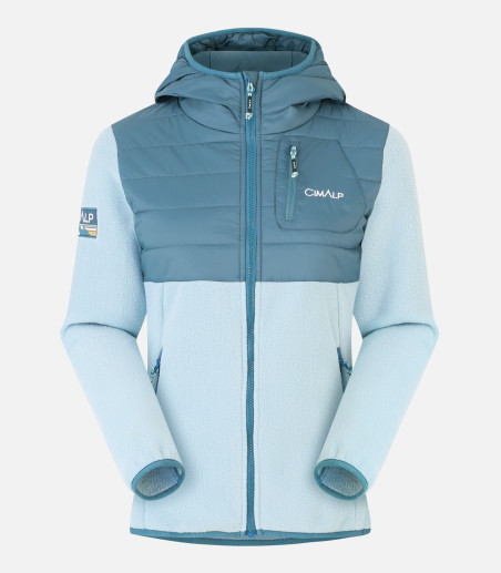 Chaqueta polar híbrida