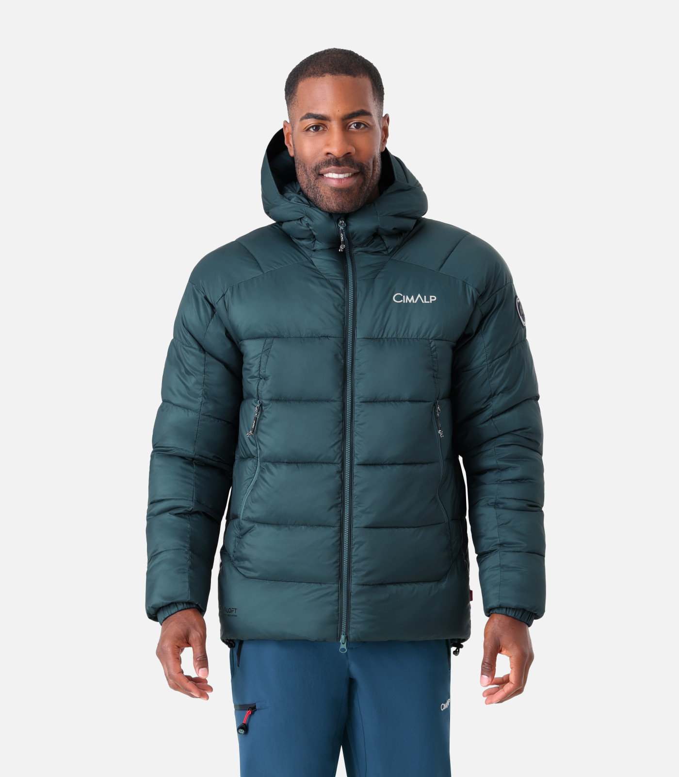 Chaqueta de plumón cálida y duradera