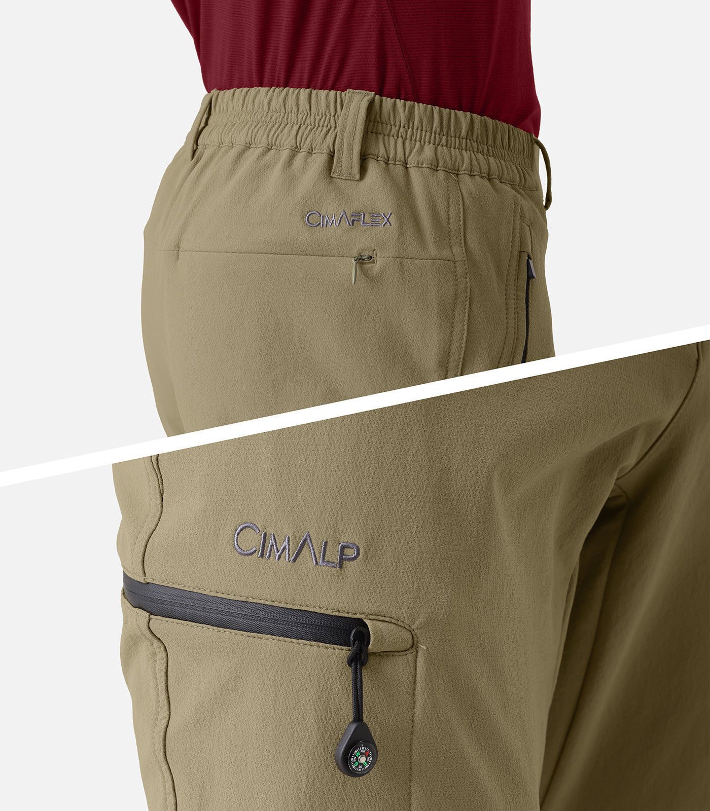 Pantalón de montaña versátil y elástico