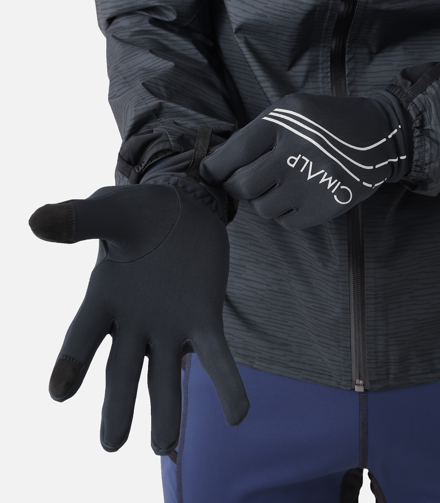 Thermal running gloves