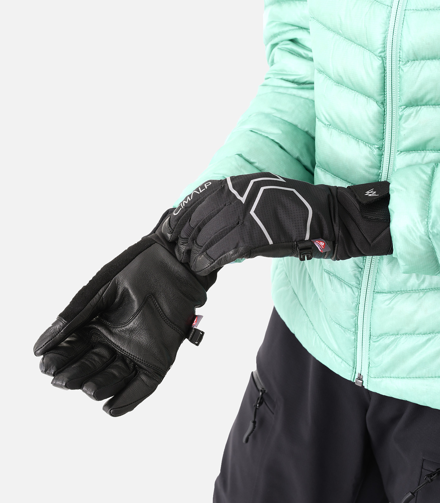 Waterproof mountaineering gloves