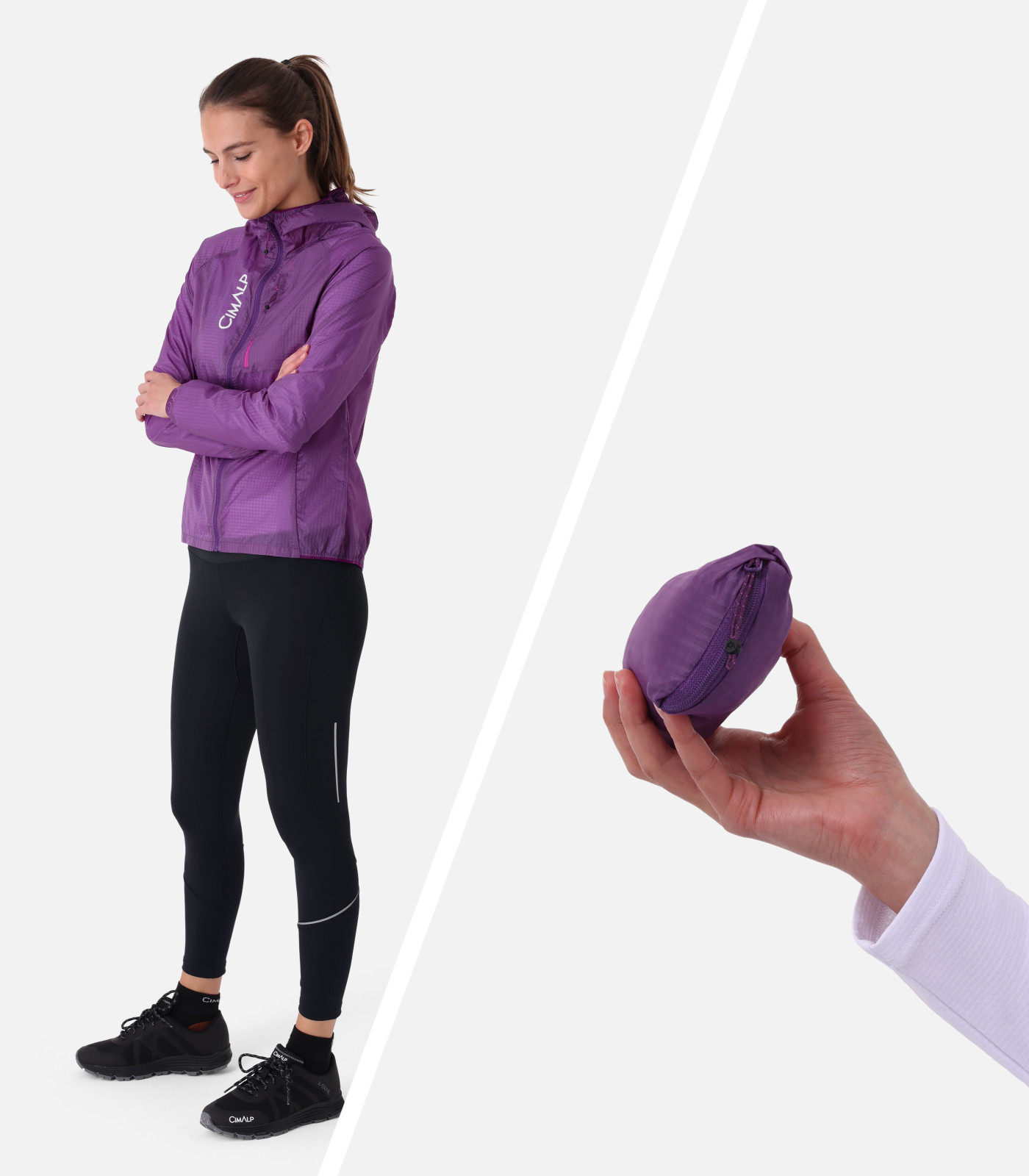 Ultra light windproof jacket