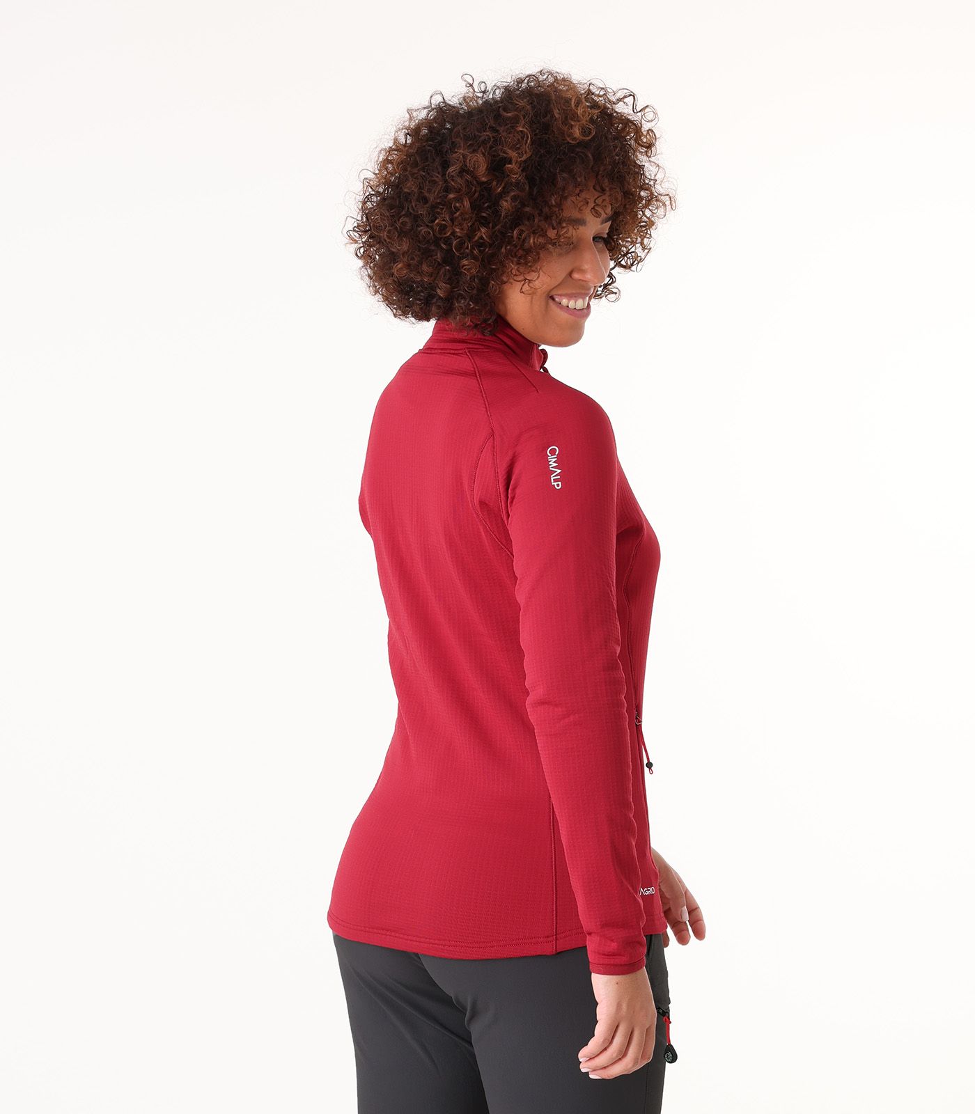 Forro polar técnico cálido y elástico sin capucha