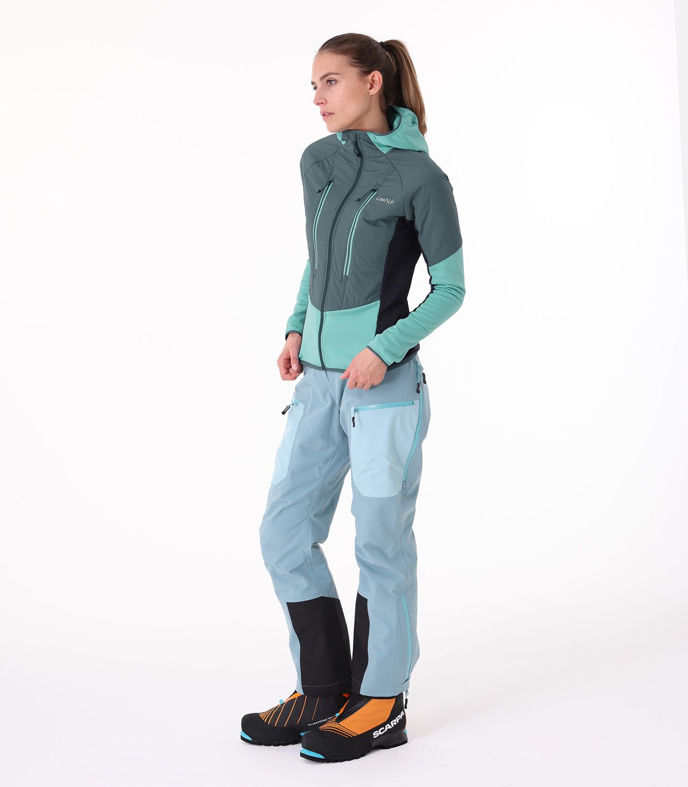 Chaqueta polar de CimaGrid y PRIMALOFT®