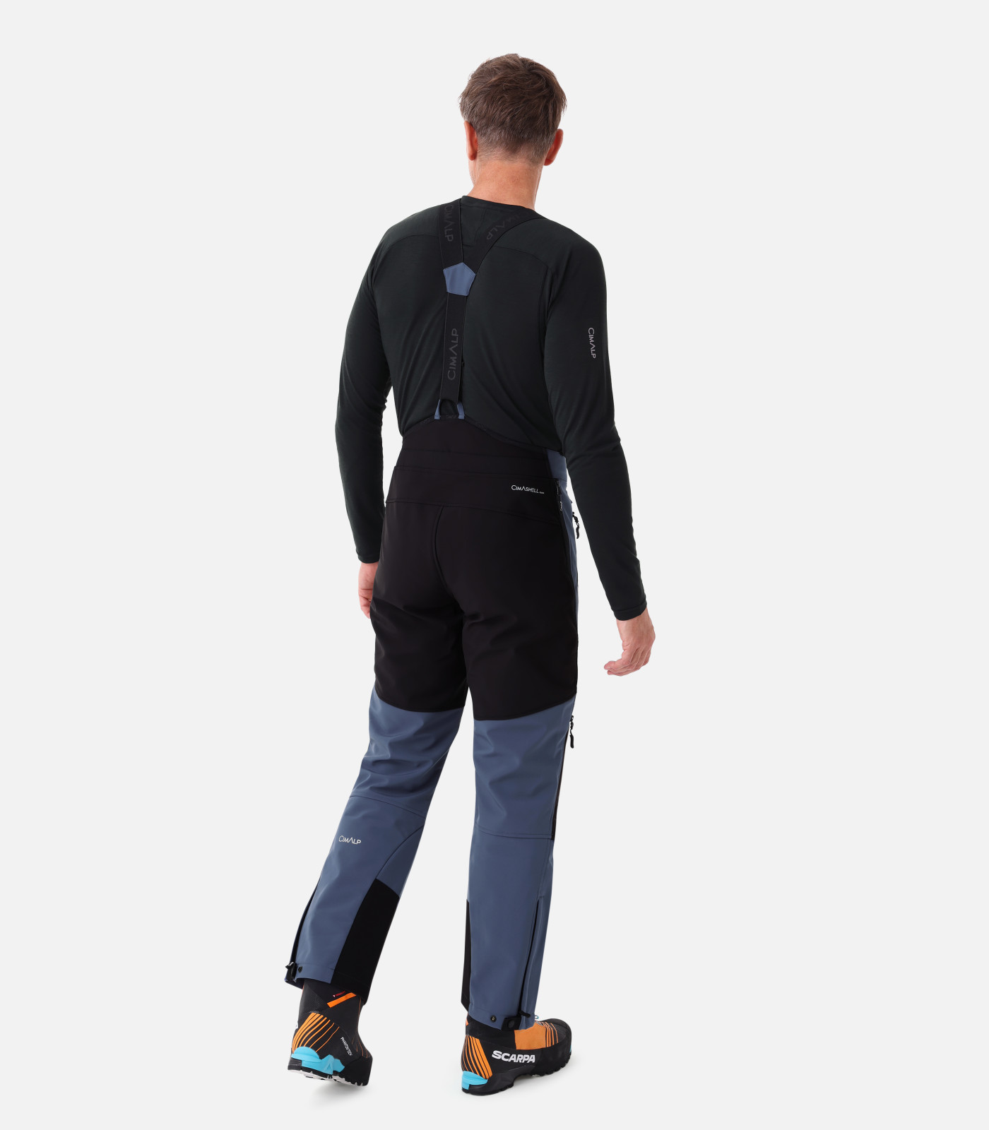 Skitourenhosen mit seitlichen Lüftungsschlitzen