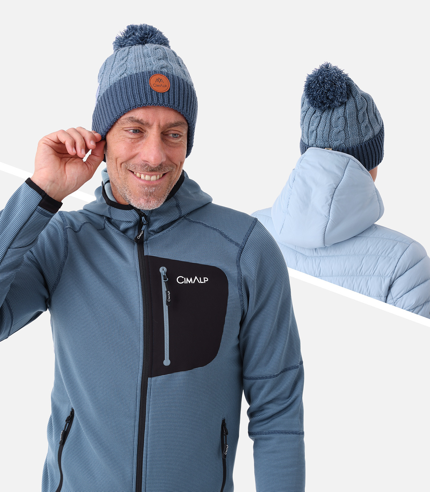 Merino-Bommelmütze für Damen und Herren | CIMALP®