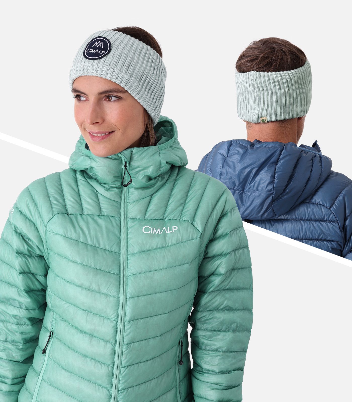 Stirnband aus Merinowolle