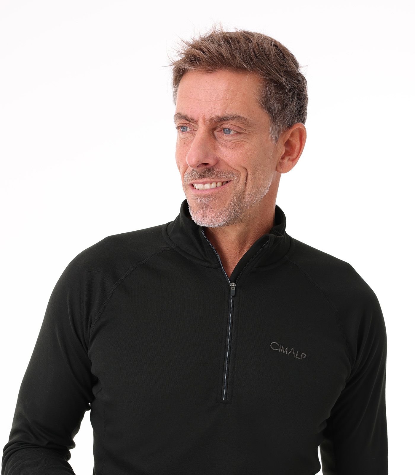 Camiseta interior cálida CimaWarm® con cremallera