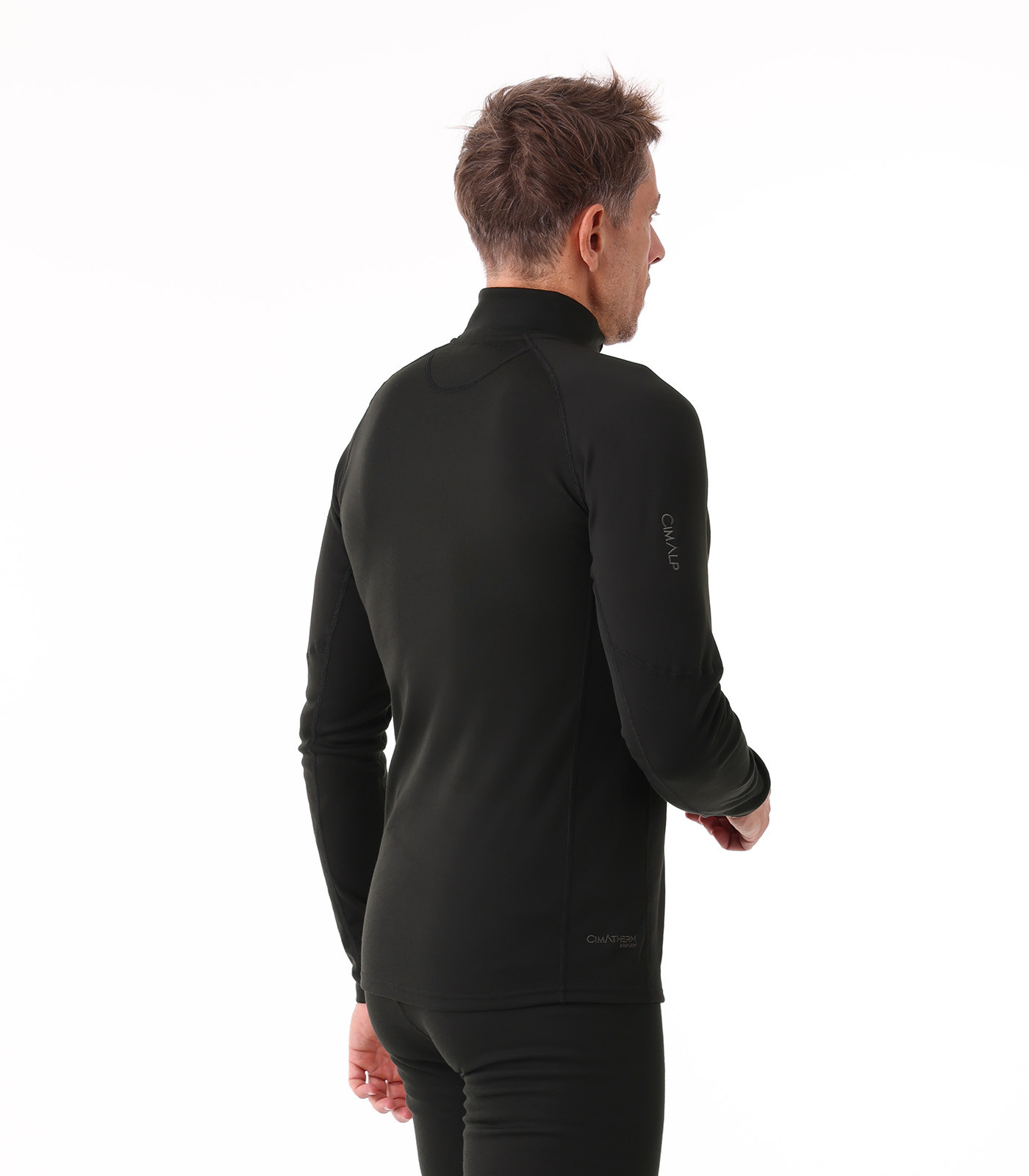 Maglia termica con mezza zip - Freddo estremo