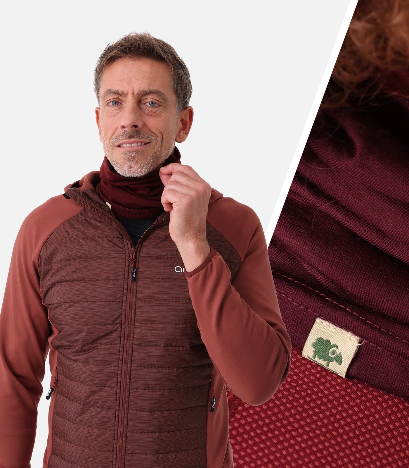 Braga de cuello en lana merino | Cimalp