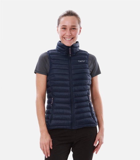 Sleeveless puffer jacket