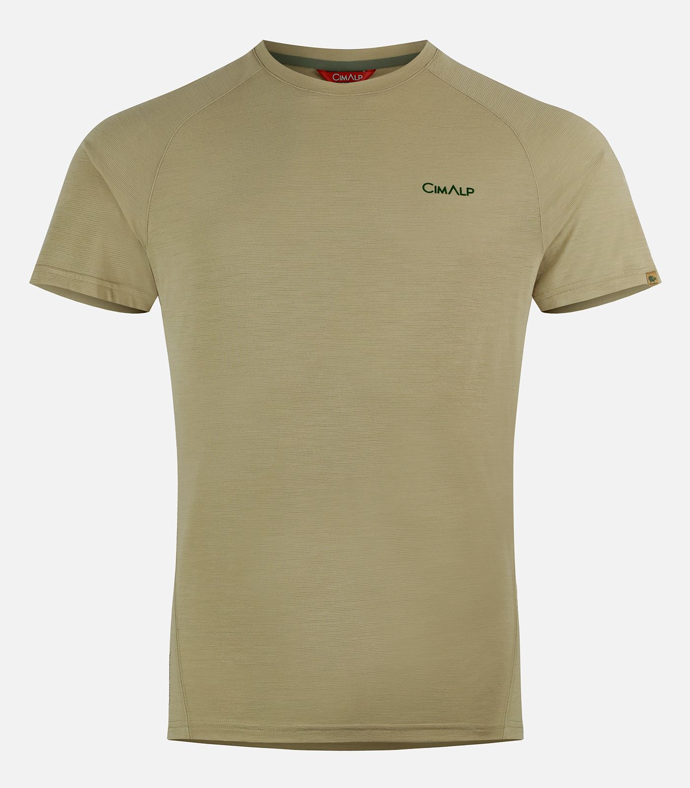 T-shirt in lana Merino a maniche corte