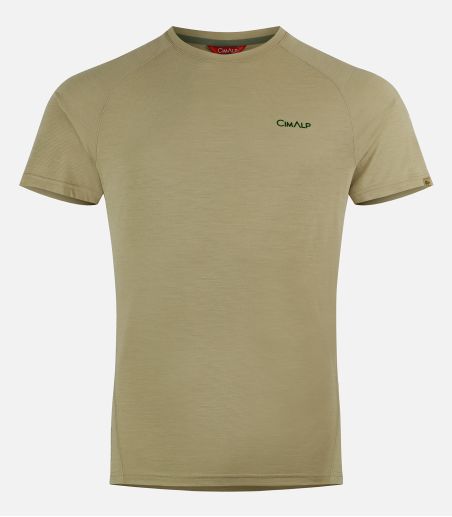 Camiseta de lana merino de manga corta