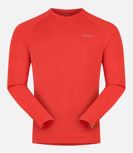 T-shirt en laine mérinos manches longues