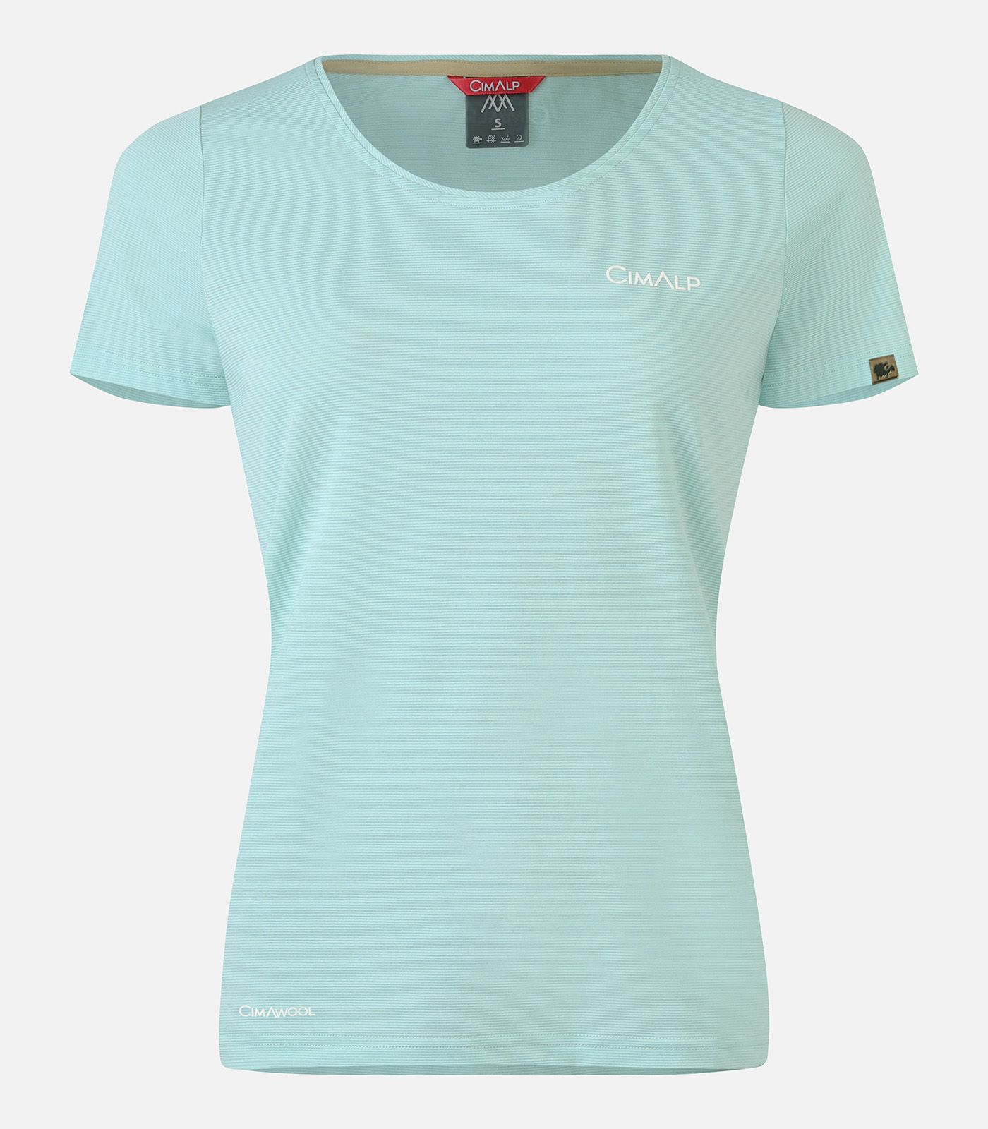 Camiseta de lana merino de manga corta