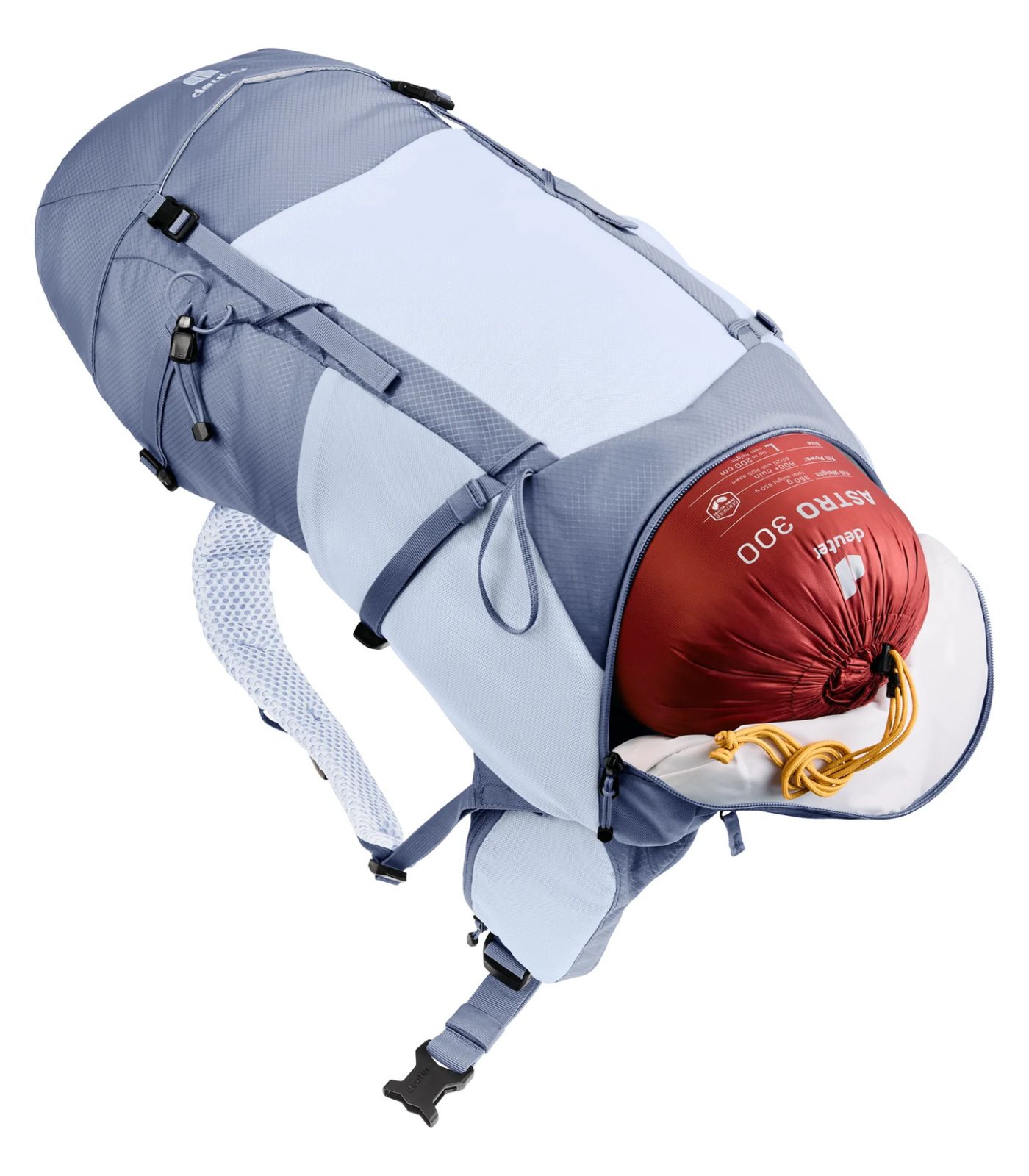 Zaino Deuter con forma a rete