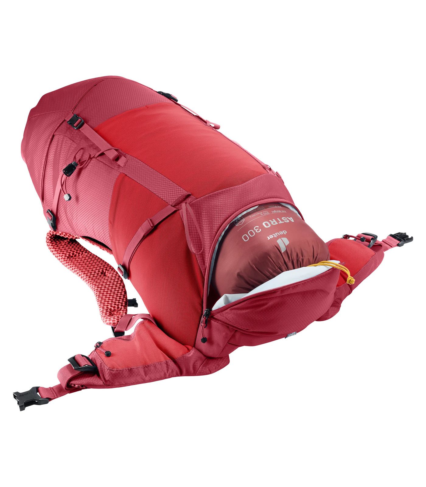 Mochila Deuter con forma de mochila de malla