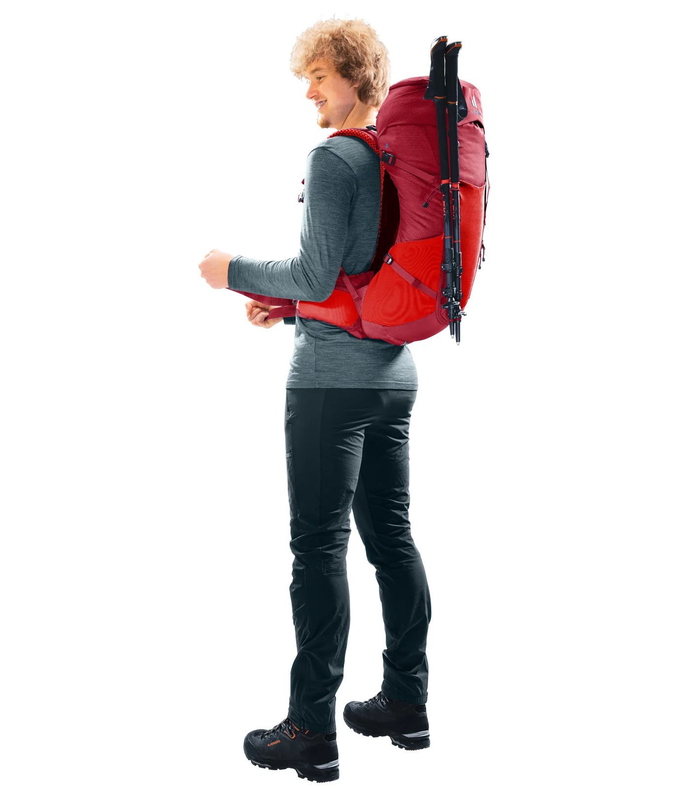 Backpack hike shape mesh backpack Deuter