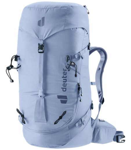 Su mochila de alpinismo...