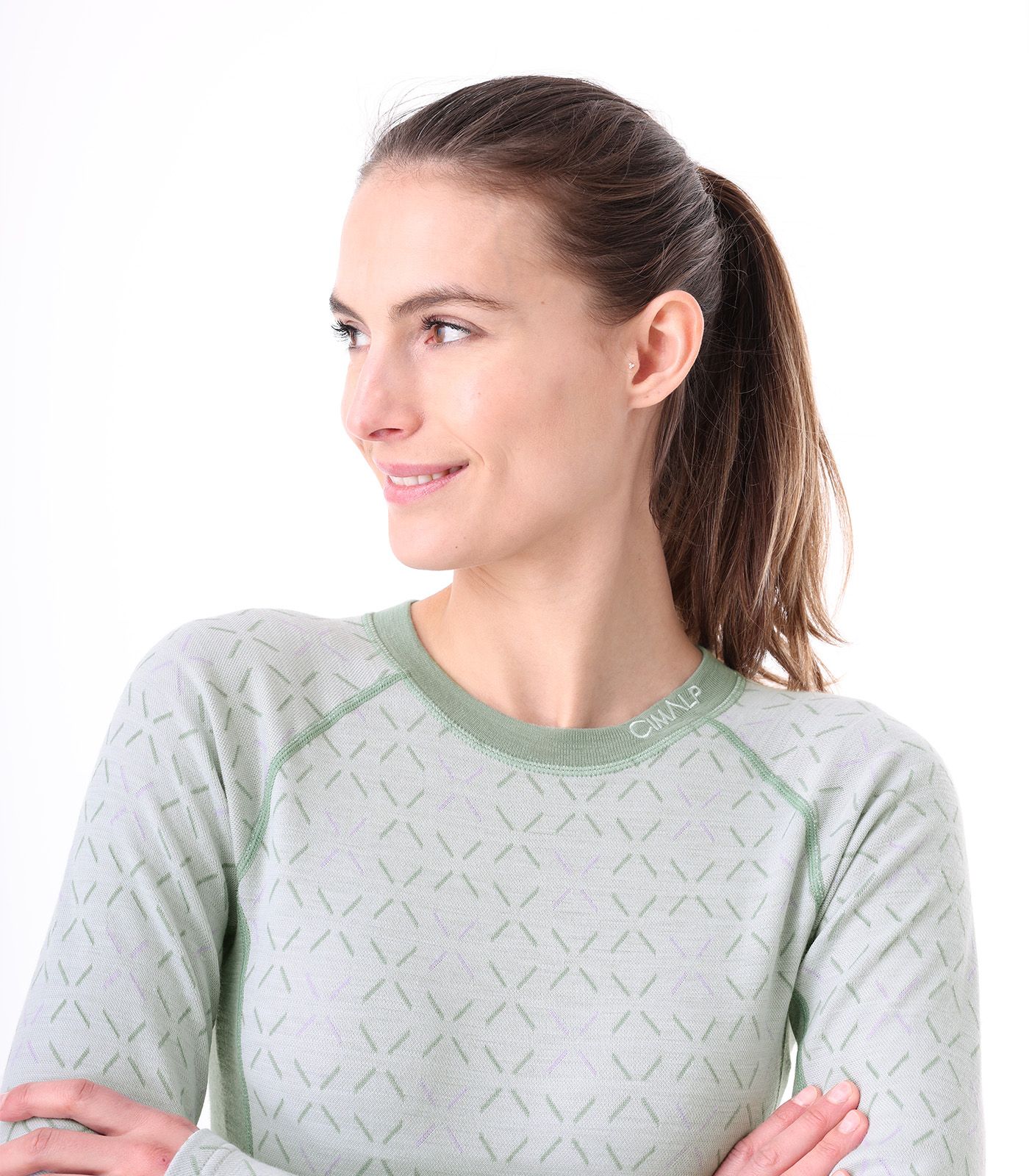 Camiseta térmica de lana merino para Mujer| Cimalp