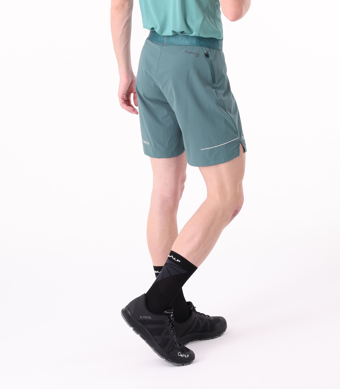 Short de trail elástico y ultraligero