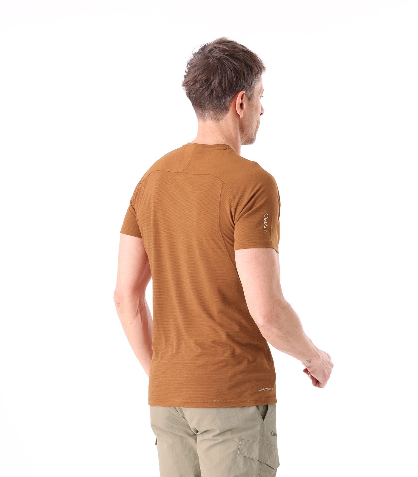 Camiseta de lana merino de manga corta