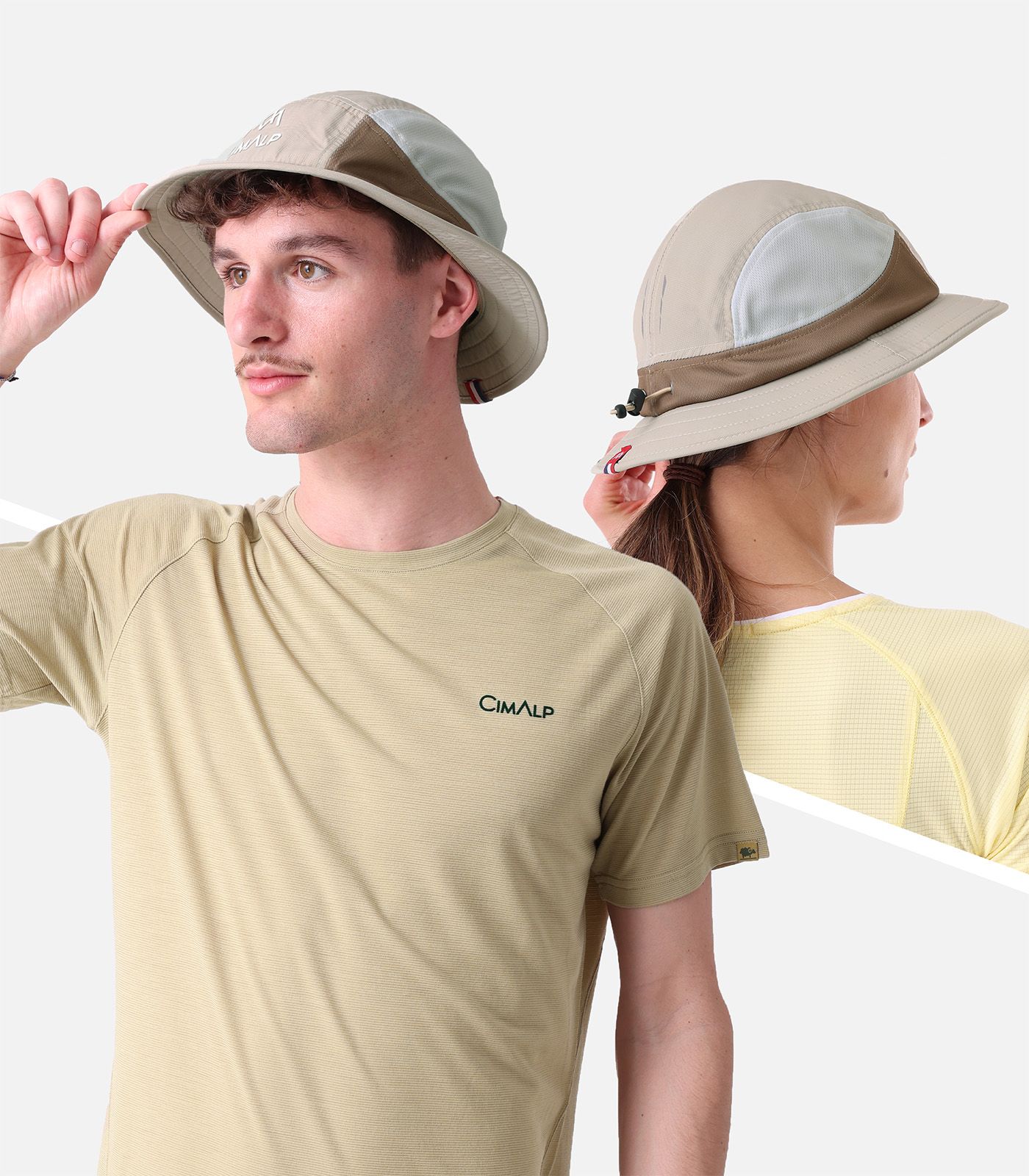 Gorro tipo pescador para trail running