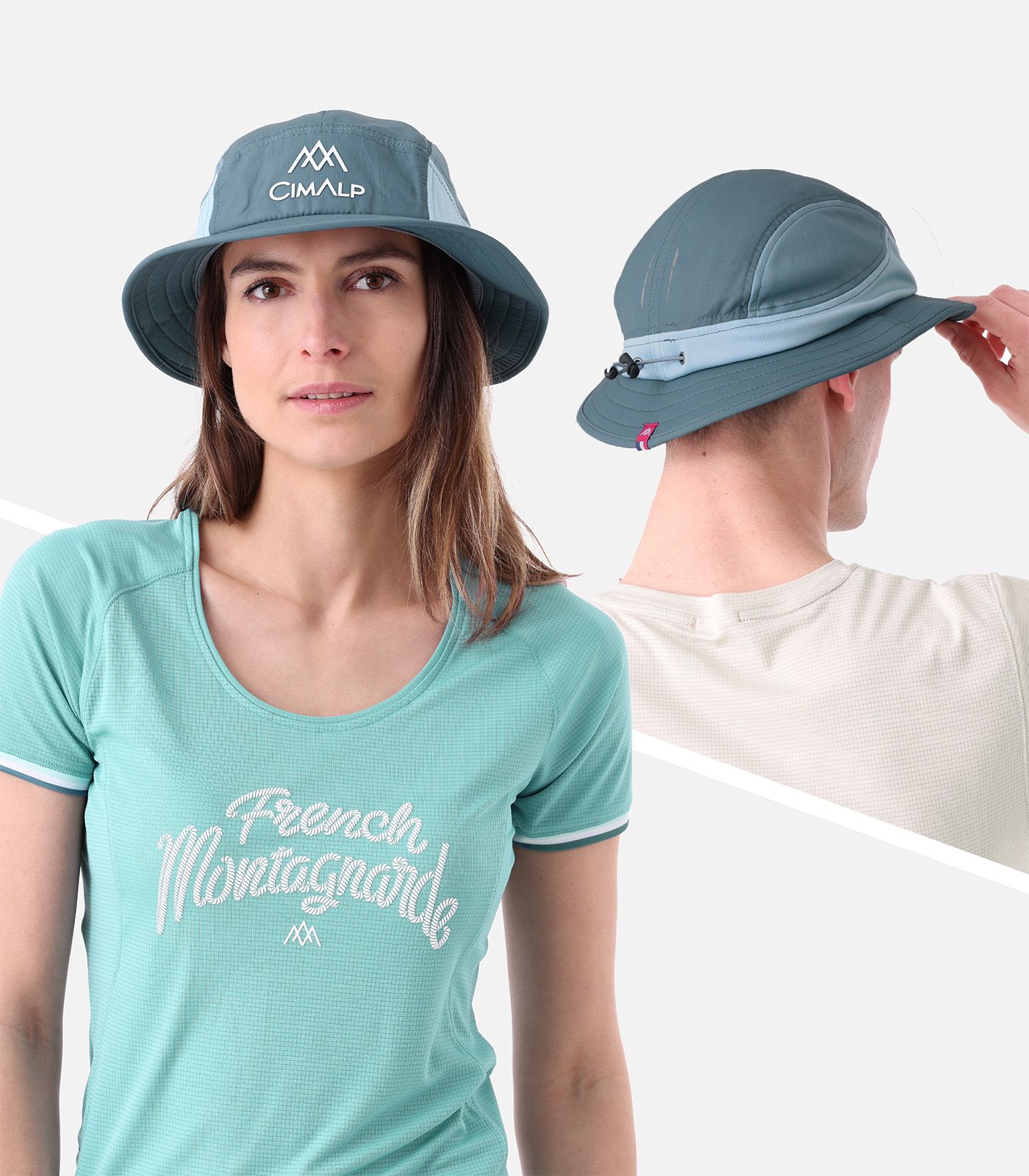 Gorro tipo pescador para trail running